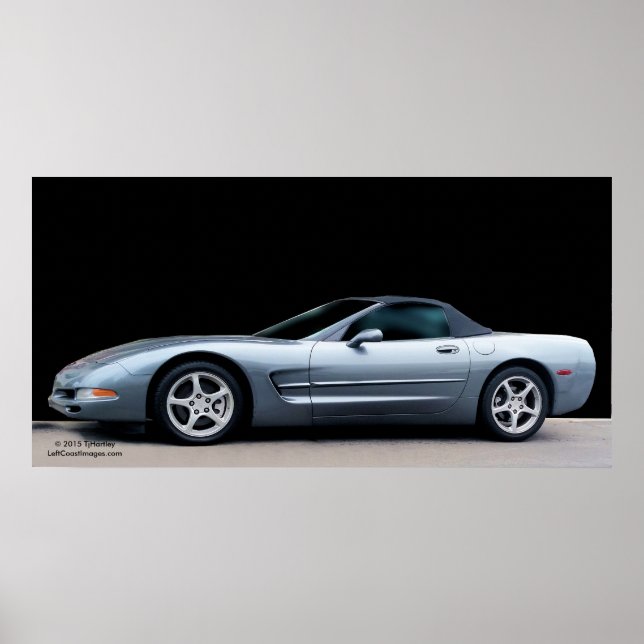 CORVETTE POSTER (Framsidan)