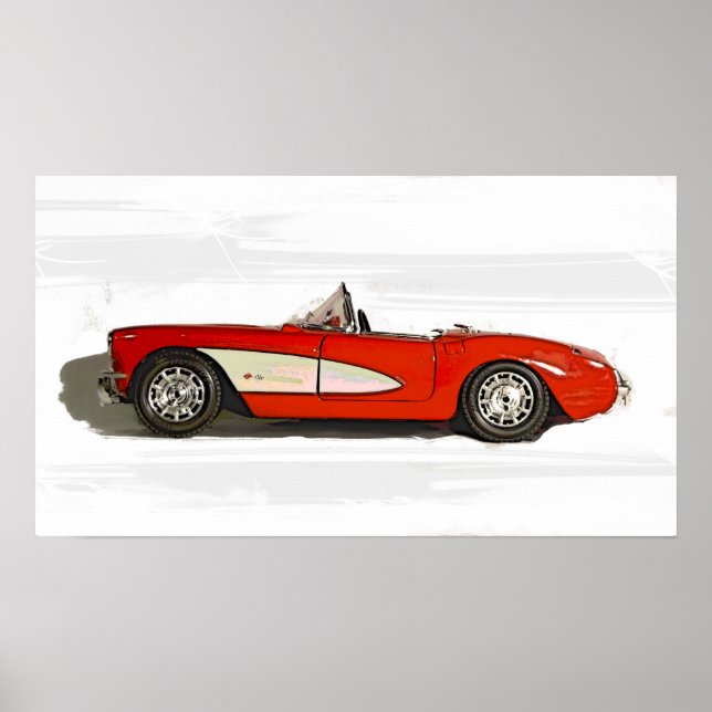 Corvette Poster (Framsidan)