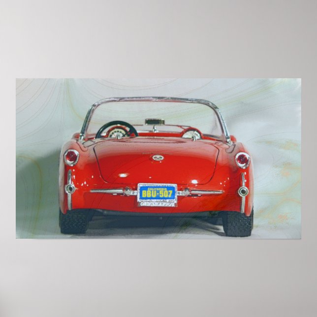 Corvette Poster (Framsidan)