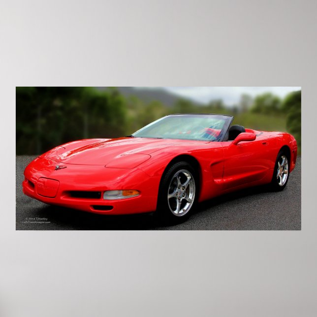 CORVETTE POSTER (Framsidan)