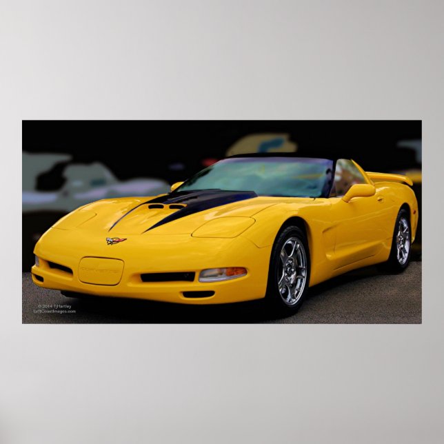CORVETTE POSTER (Framsidan)