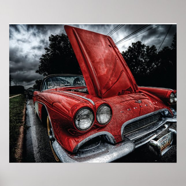 Corvette Poster (Framsidan)