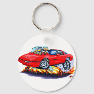 Corvette röd bil 1984-93 nyckelring
