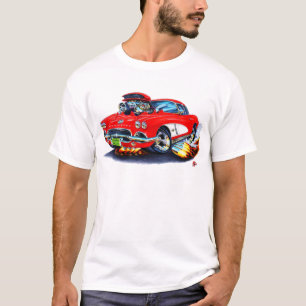 Corvette Röd-Vit bil 1962 T Shirt