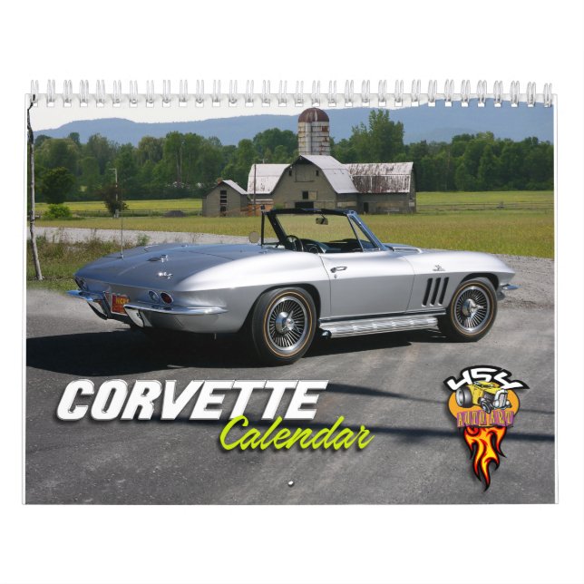 Corvette samlingskalender kalender (Omslag)
