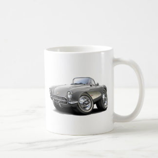 Corvette silverbil 1956-57 kaffemugg