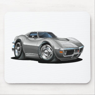 Corvette silverbil 1968-72 musmatta