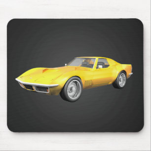Corvette sportbil 1970: Gult fullföljande: Musmatta