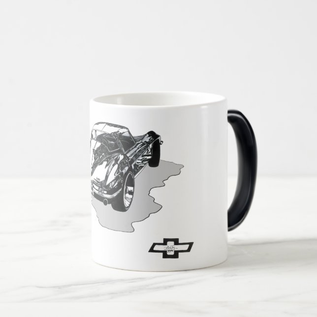 Corvette Stingraymugg 1966 Magisk Mugg (Framsida höger)