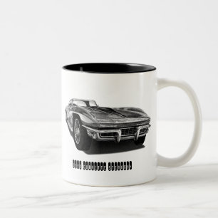 Corvette Stingraymugg 1969 Två-Tonad Mugg