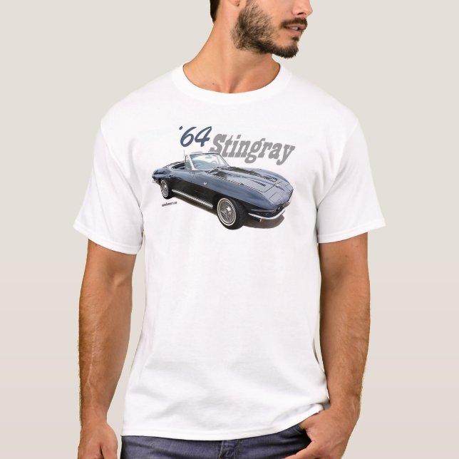 Corvette StingrayT-TRÖJA 1964 Tee (Framsida)