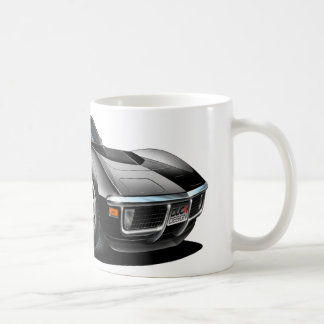 Corvette svart bil 1968-72 kaffemugg