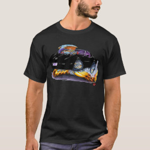 Corvette svart bil 1980-82 tee shirt