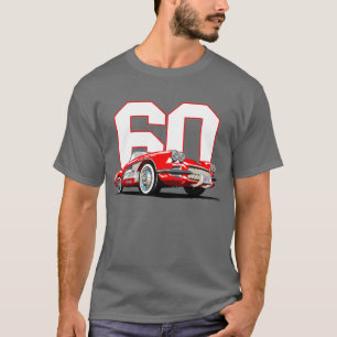 Corvette t-skjorta 1960 t shirt