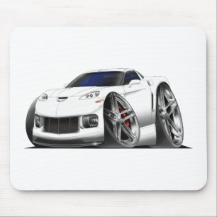 Corvette vitbil 2005-09 musmatta