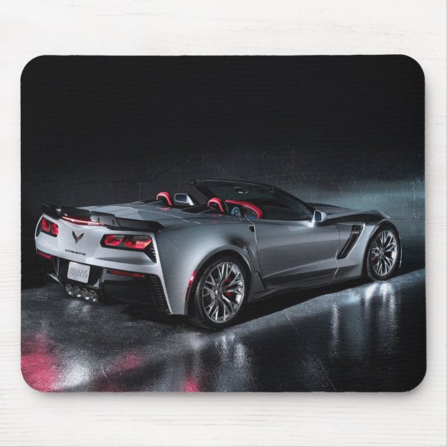 Corvette Z06 Conversible Mousepad Musmatta (Framsidan)