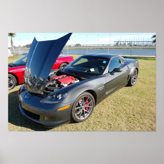 Corvette Z06 Poster (Framsidan)