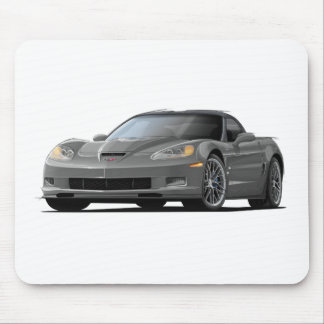 Corvette ZR1 grå färgbil Musmatta