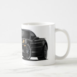Corvette ZR1 svart bil Kaffemugg