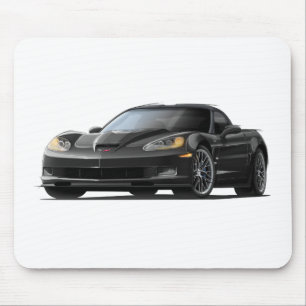 Corvette ZR1 svart bil Musmatta