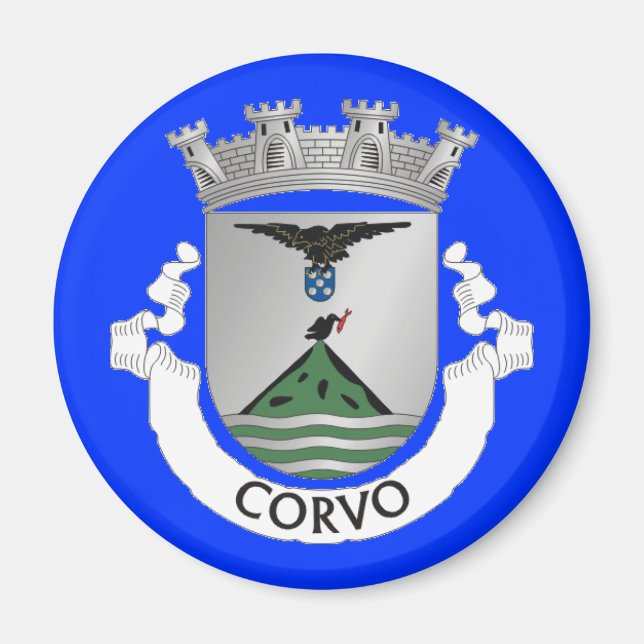 Corvo Azres- Refrigerator Magnet (Framsidan)