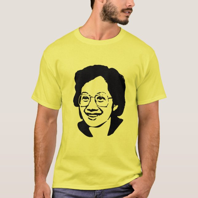 Cory Aquino T-tröja Tee (Framsida)