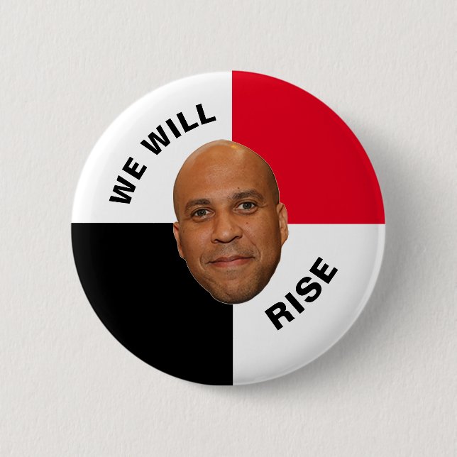 Cory Booker 2020 Knapp (Framsida)