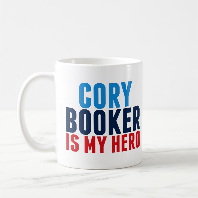 Cory Booker är My Hero Kaffemugg (Vänster)