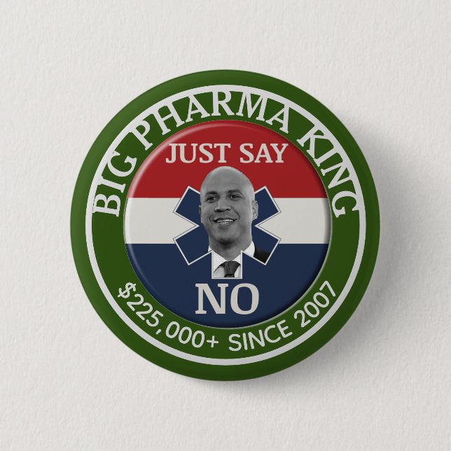 Cory Booker: Big Pharma Kung Knapp (Framsida)