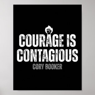 Cory Booker Courage är smittsamt, Cory Filiboker Poster