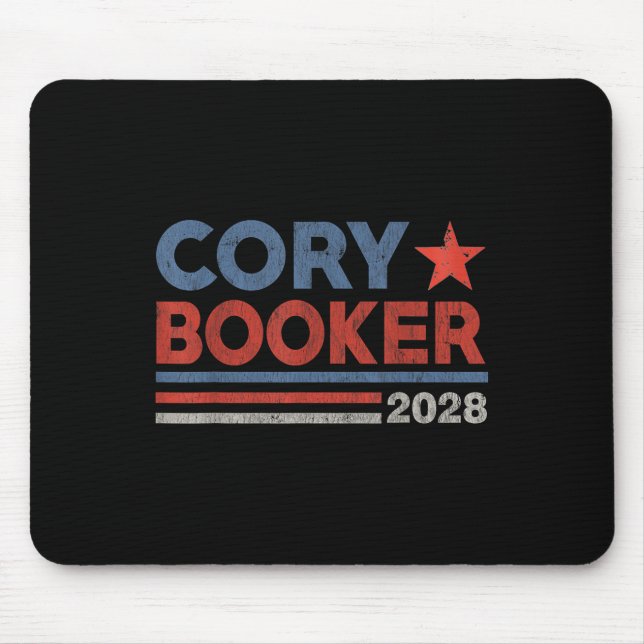 Cory Booker Retro Rand - Cory Booker for Preside Musmatta (Framsidan)