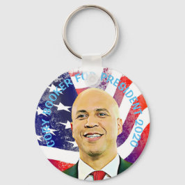 Cory Booker (talman 2020) Nyckelring