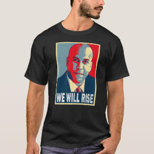 Cory Booker Vi kommer att Stiga upp T Shirt