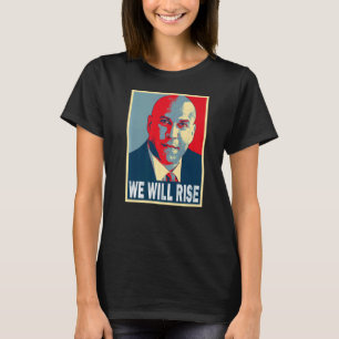 Cory Booker Vi kommer att Stiga upp T Shirt