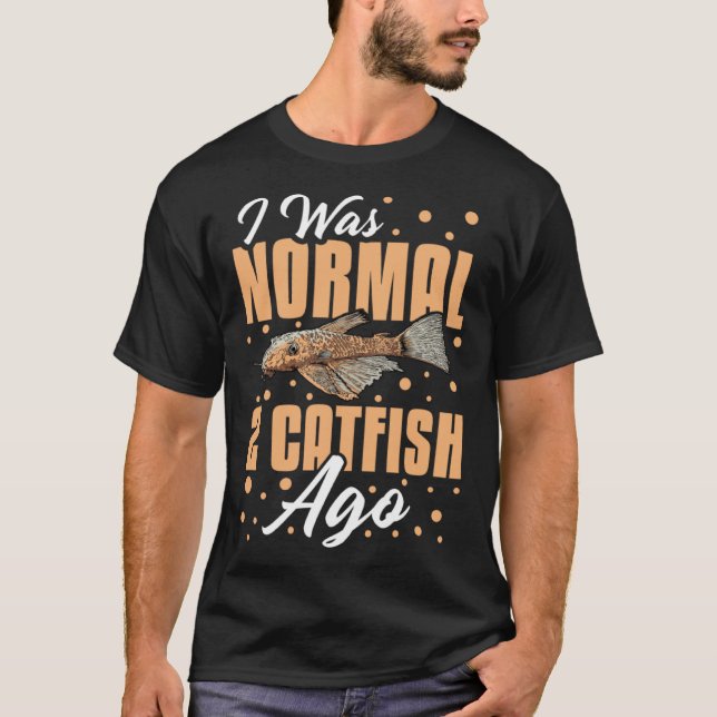 Corydoras Catfish Cory Fish Paleatus Adolfoi Aquar T Shirt (Framsida)