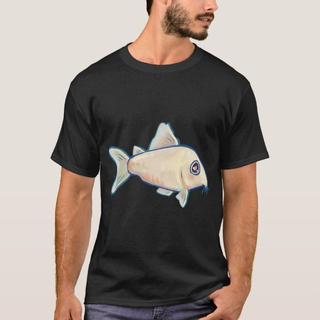 Corydoras Mal - Albino Cory T Shirt (Framsida)