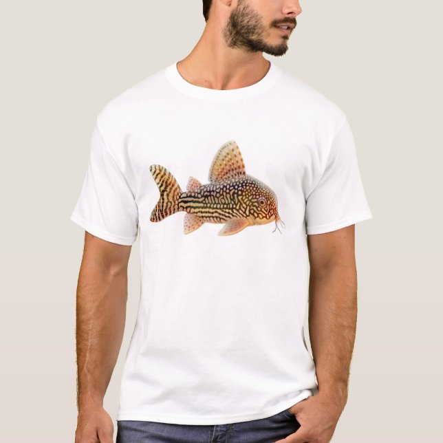 Corydoras Sterbai havskattT-tröja T-shirt (Framsida)