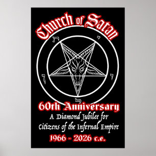 CoS 60-årsjubileumsm纪念 Poster