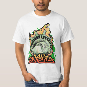COSA NOSTRA NYC FÖR MOBSTER FÖR STATYFRIHET OMER T-SHIRT
