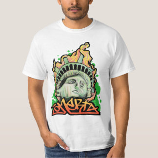 COSA NOSTRA NYC FÖR MOBSTER FÖR STATYFRIHET OMERTA T-SHIRT