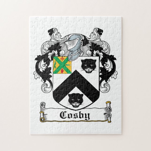 Cosby familjvapensköld pussel (Vertikal)