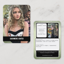 Coscards | Anpassade Cosplay-kort Visitkort