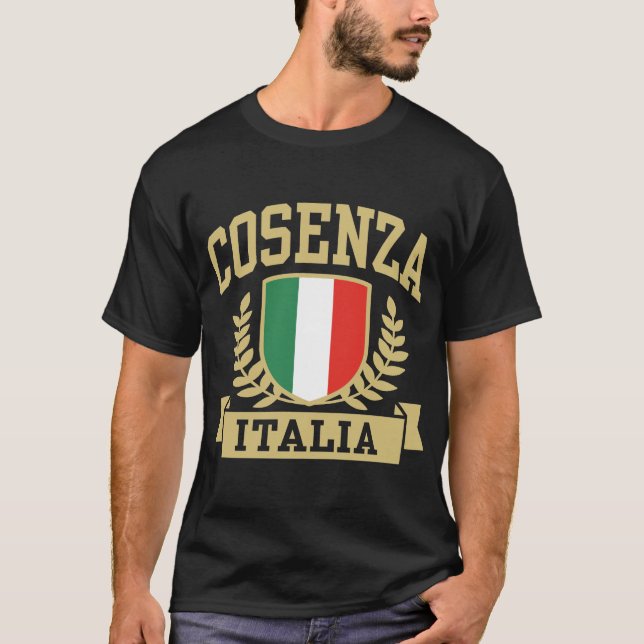 Cosenza Italia T Shirt (Framsida)