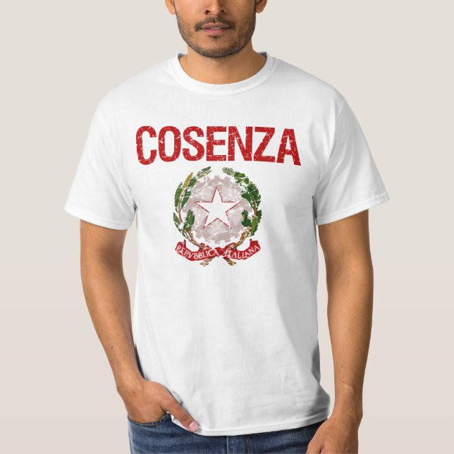 Cosenza italienskt efternamn t shirt (Framsida)