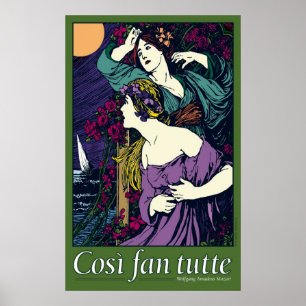 Così fläkttutte, opera poster