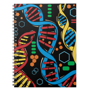 Cosima DNA-anteckningsbok Anteckningsbok Med Spiral