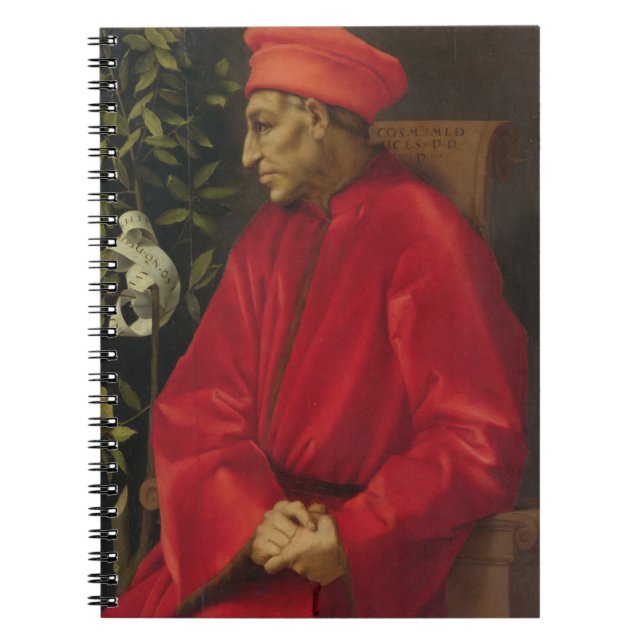 Cosimo de Medici (Il Vecchio) (1389-1463) 1518 Anteckningsbok (Framsidan)