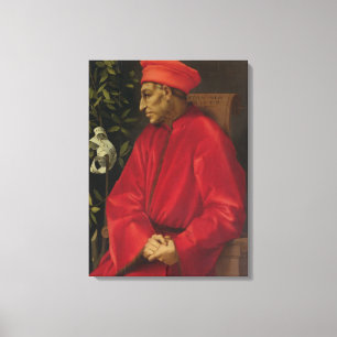 Cosimo de Medici (Il Vecchio) (1389-1463) 1518 Canvastryck