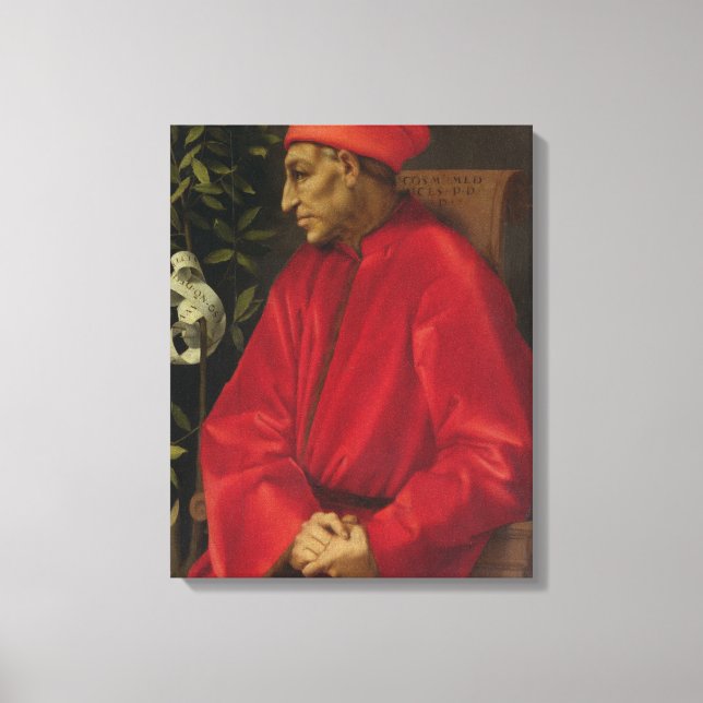 Cosimo de'Medici (Il Vecchio) (nr 1389-1463) 1518  Canvastryck (Framsida)