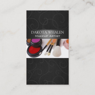 Cosmetologist för professionell för Makeupkonstn Visitkort